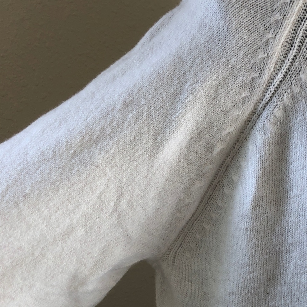 Old Navy Sosoft Cream with Purple-ish Hue Turtleneck Sweater - Women - Picture 4 of 14